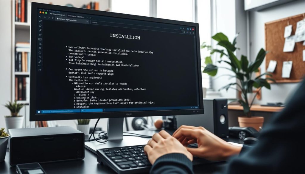 Hugo installation process