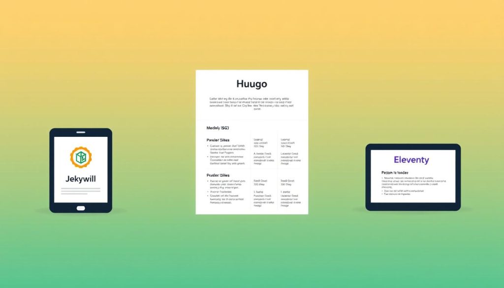 Static site generators comparison
